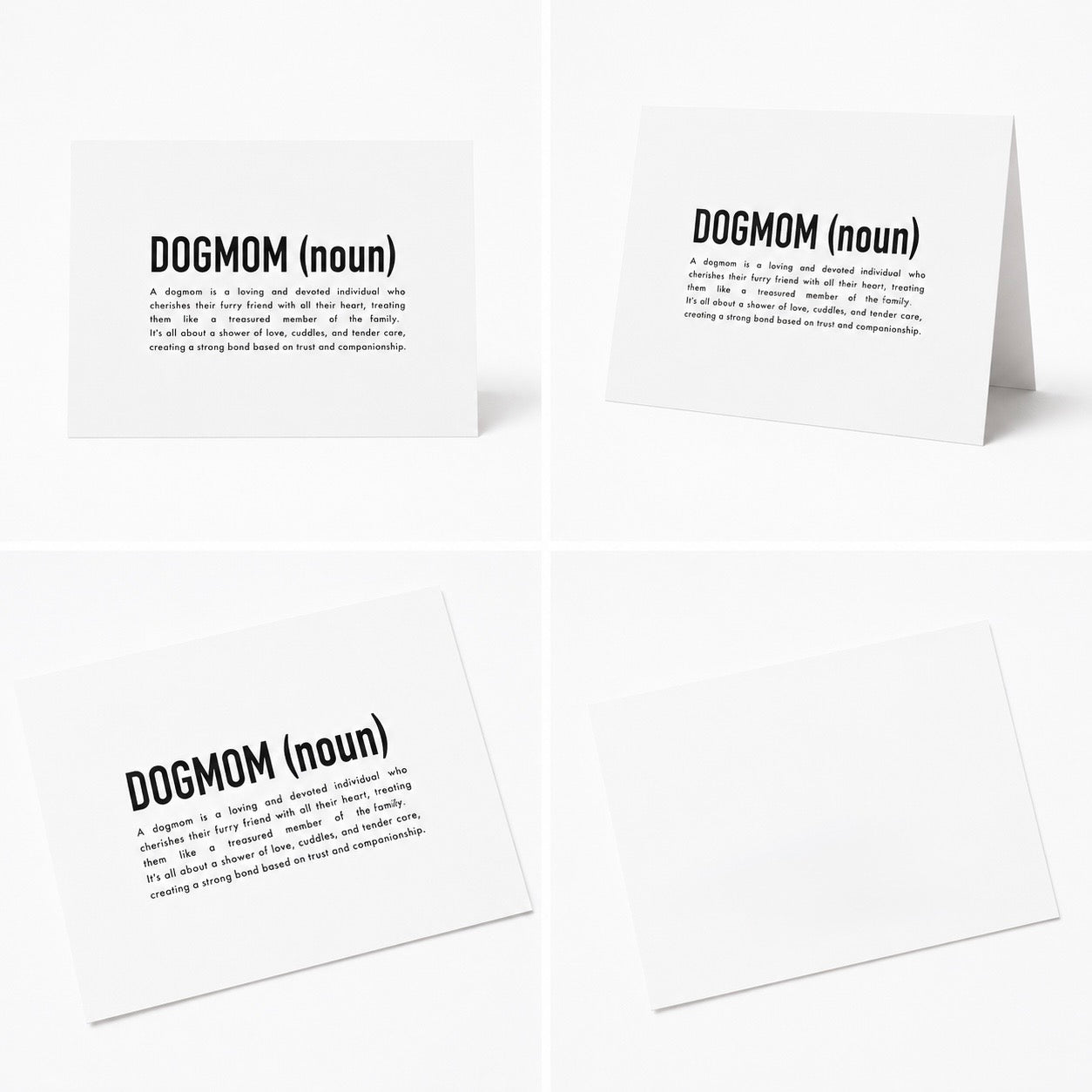DOGMOM Postkarte